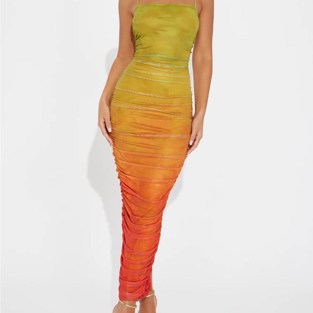 Elegant Gradient Dress